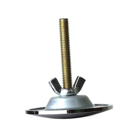 Thrifco Plumbing 2 Inch Brass Sink Hole Cover, Heavy Duty, Chrome 4405645